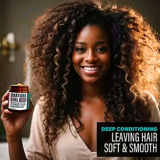 Batana Oil 100% Natural Hair Growth Repair Dry Damaged Hair Scalp Treatment 118ml - IDY V. FIT NATURALS