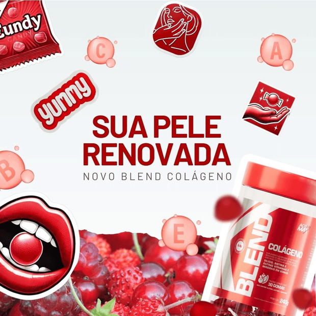 Blend Collagen 100% natural gluten-free collagen gummies supplement