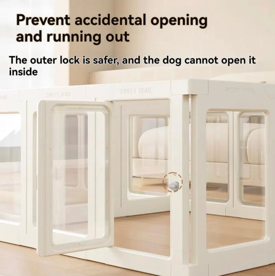 Indoor Dog Playpen 172cm x 72cm - Idy V. Fit Naturals
