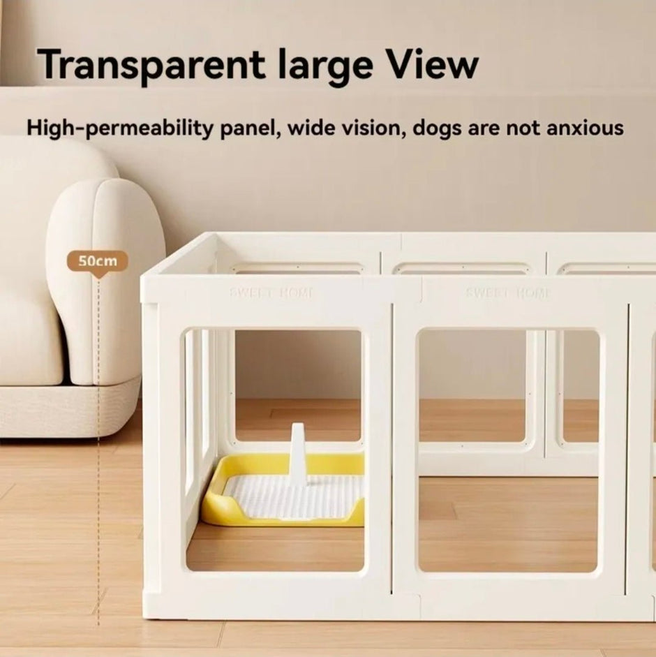 Indoor Dog Playpen 172cm x 72cm - Idy V. Fit Naturals