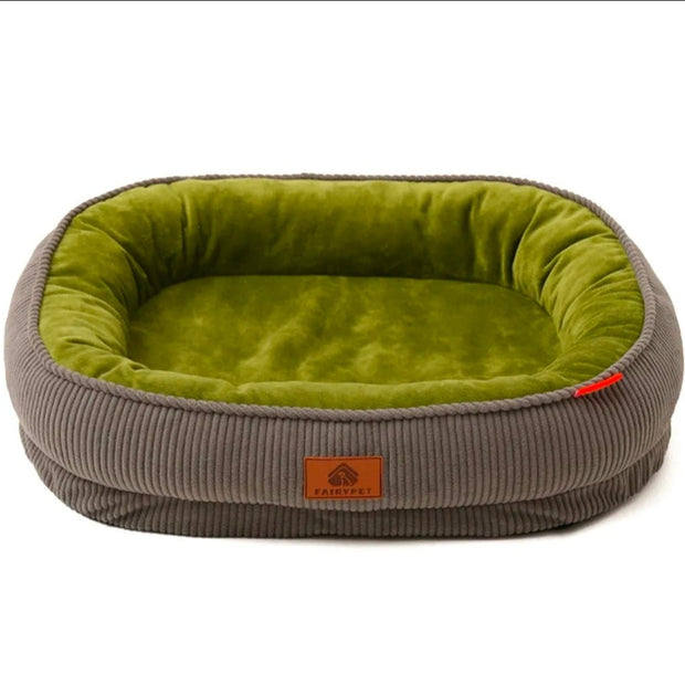 Luxury Orthopaedic Dog & Cat Bed – Soft Washable Pet Sofa - Idy V. Fit Naturals