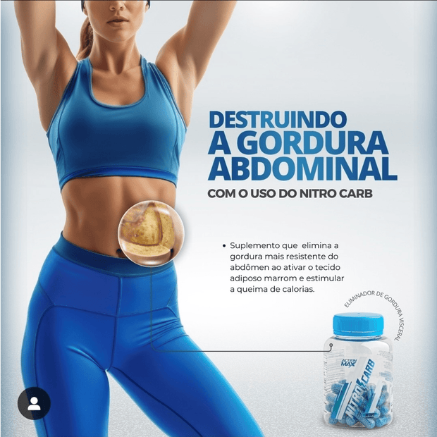 Nitro Carb Visceral Fat Targeting Energy Booster & Muscle Definer - IDY V. FIT NATURALS LTD