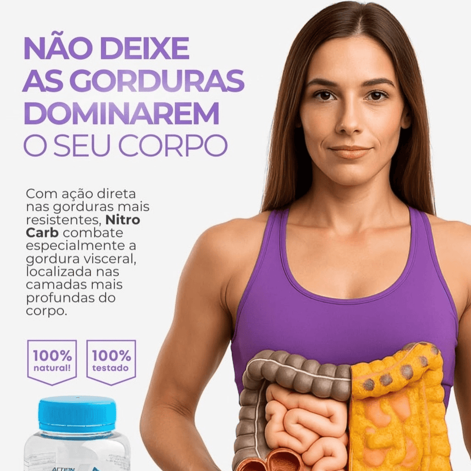 Nitro Carb Visceral Fat Targeting Energy Booster & Muscle Definer - IDY V. FIT NATURALS LTD