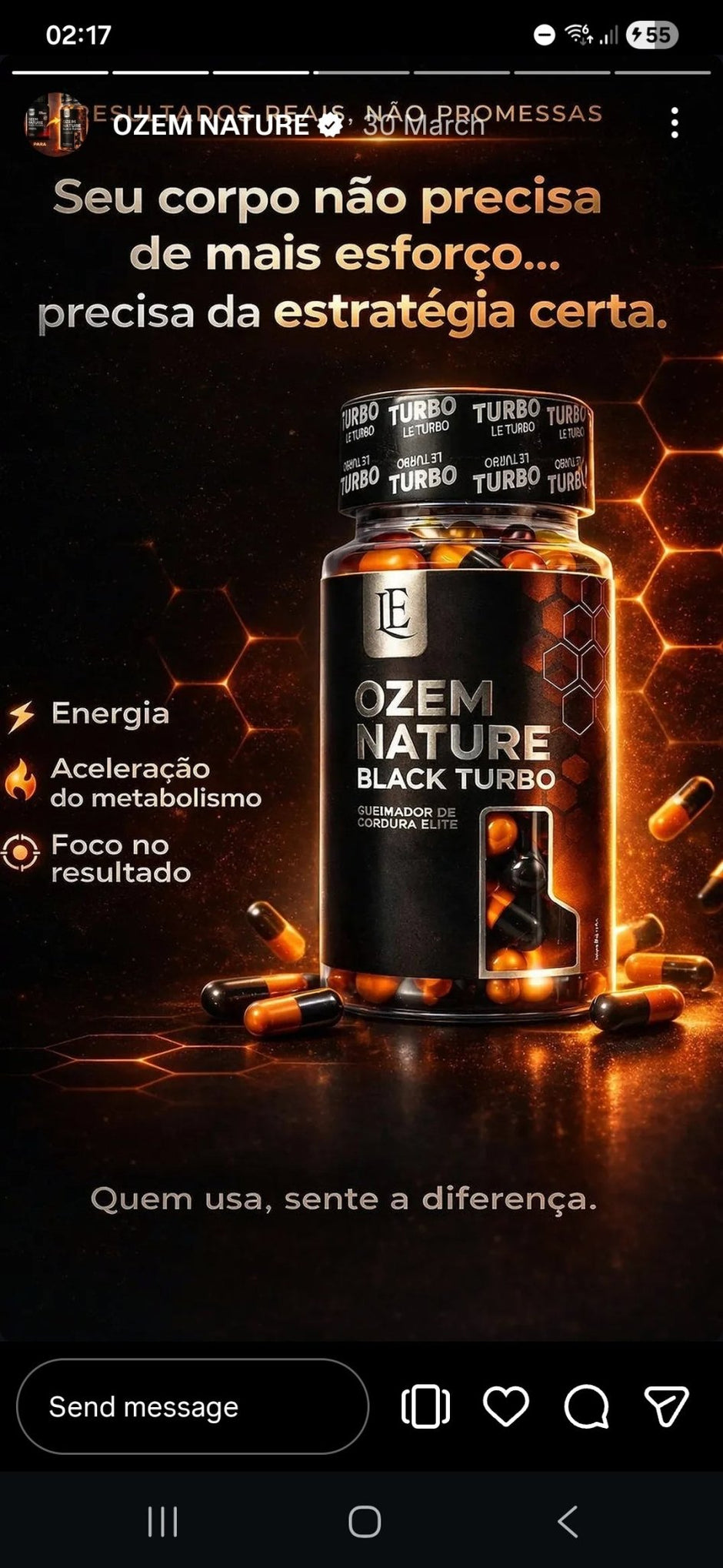 Ozem Nature Black Turbo – Premium Food Supplement - IDY V. FIT NATURALS