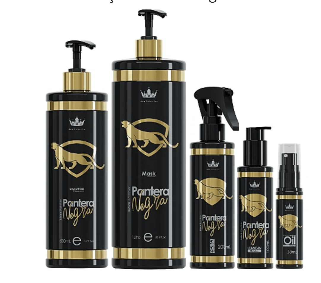 Pantera Negra Professional 5 - Step Hair Treatment Kit - IDY V. FIT NATURALS