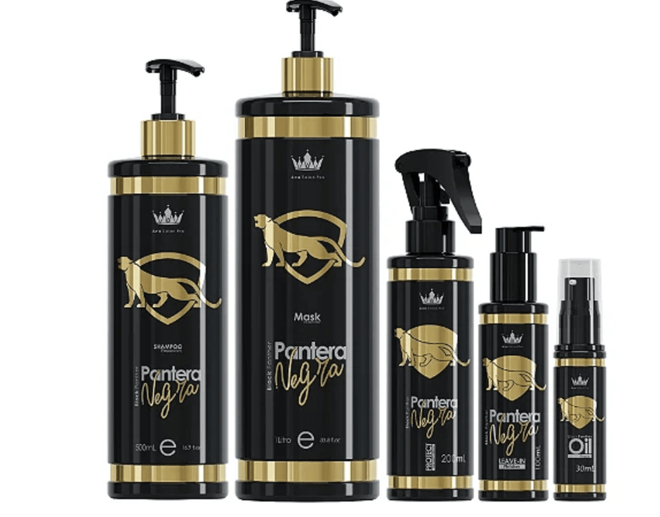 Pantera Negra Professional 5 - Step Hair Treatment Kit - IDY V. FIT NATURALS