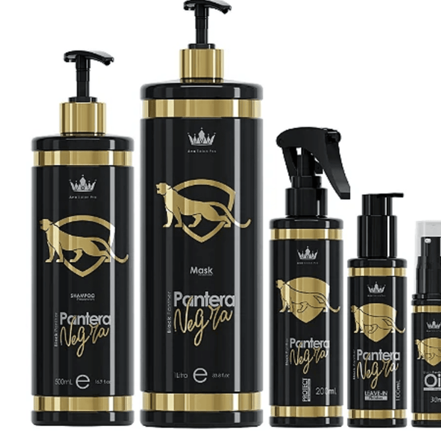 Pantera Negra Professional 5 - Step Hair Treatment Kit - IDY V. FIT NATURALS