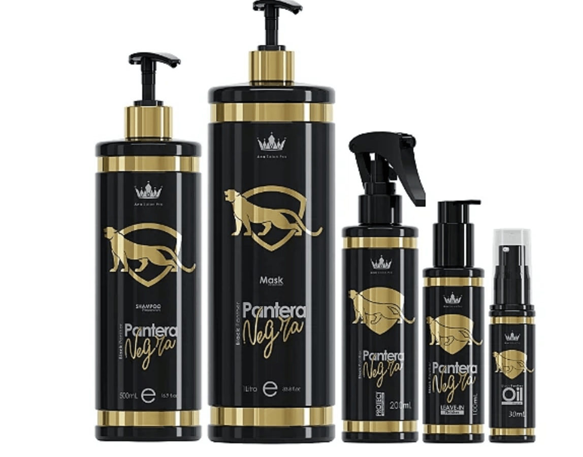 Pantera Negra Professional 5 - Step Hair Treatment Kit - IDY V. FIT NATURALS LTD