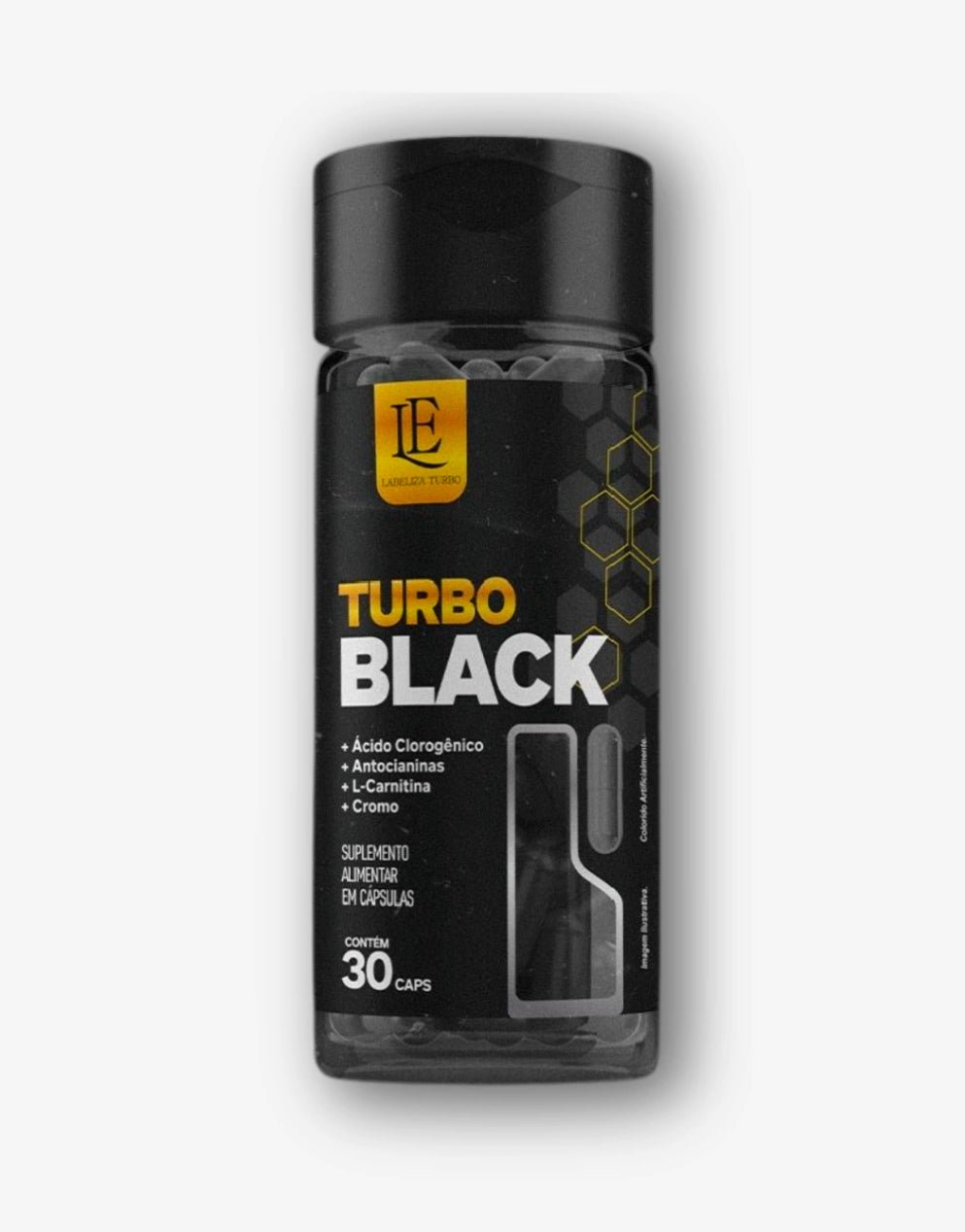 Turbo Black – Metabolism & Appetite Support Supplement | 30 Capsules - IDY V. FIT NATURALS