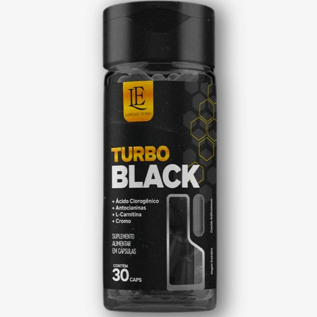 Turbo Black – Metabolism & Appetite Support Supplement | 30 Capsules - IDY V. FIT NATURALS