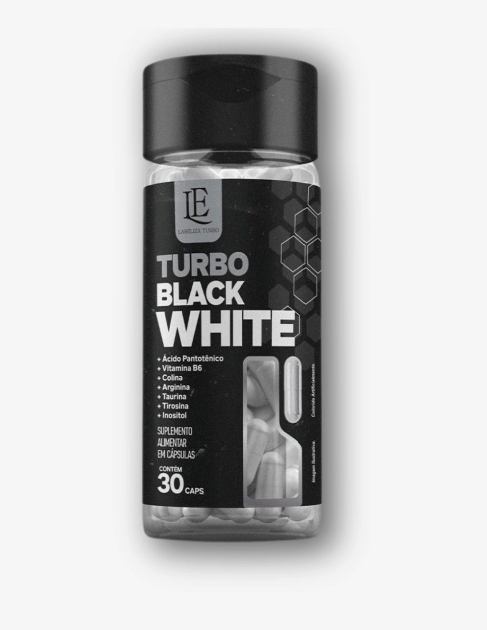 Turbo Black White – Metabolism & Weight Management Support | 30 Capsules - IDY V. FIT NATURALS