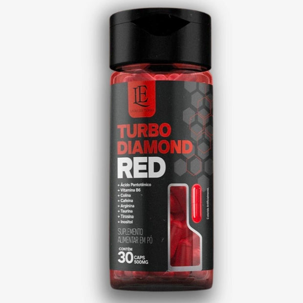 Turbo Diamond Red – Metabolism & Appetite Control Support | 30 Capsules - IDY V. FIT NATURALS